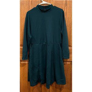 Torrid Fluted Fit & Flare Mini Dress